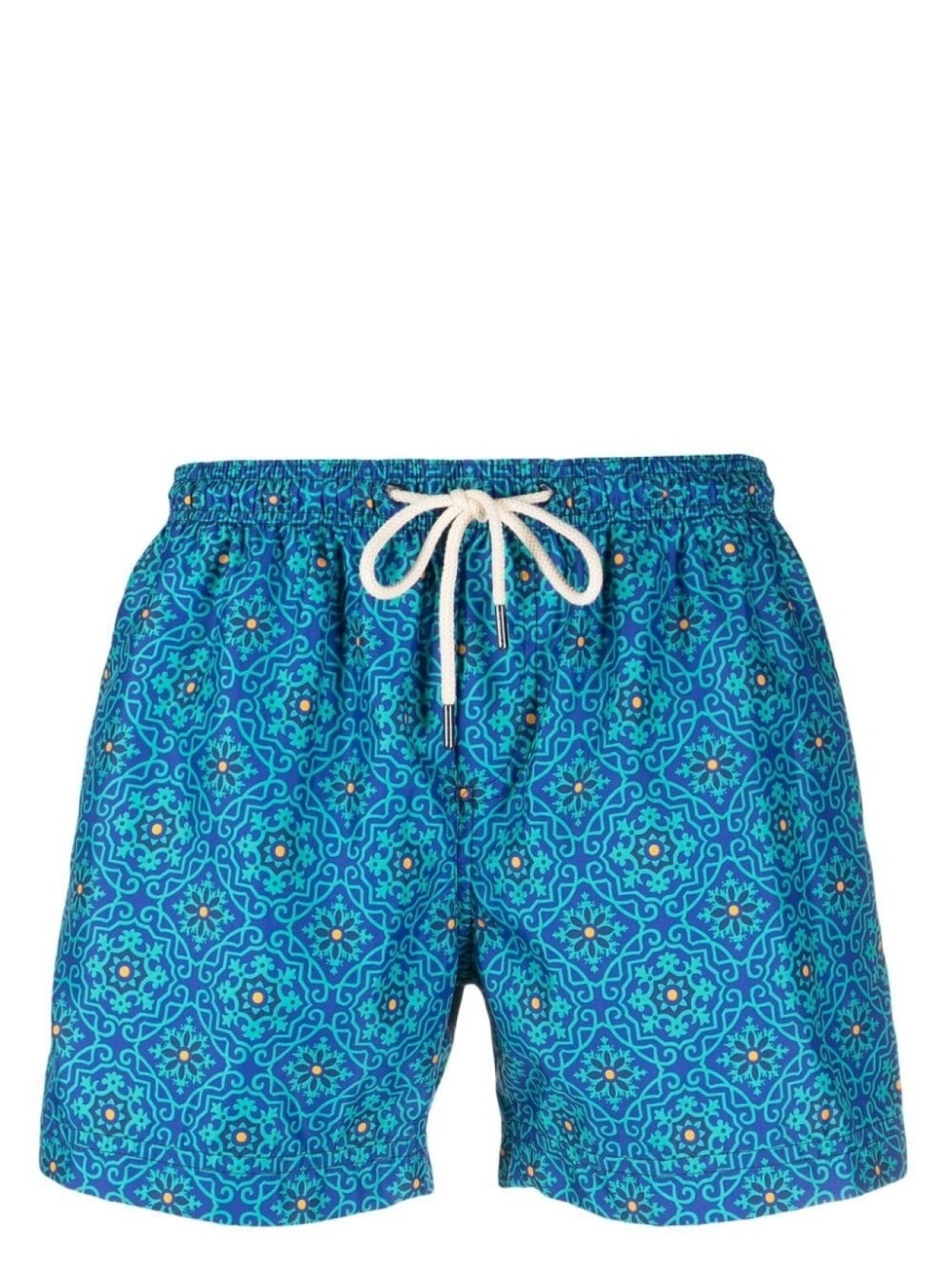 

PENINSULA SWIMWEAR плавки-шорты с геометричным принтом, синий