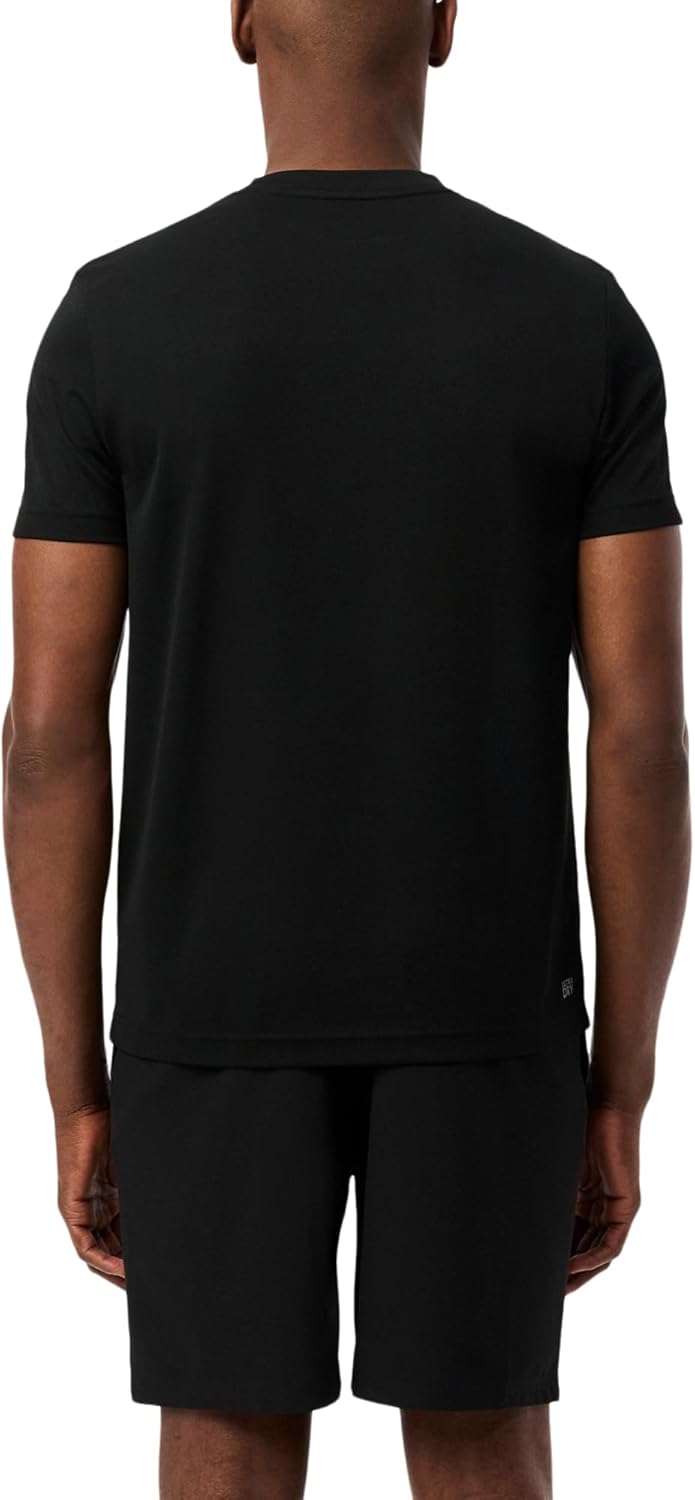 Мужские шорты Lacoste Sport Tennis X Novak Djokovic, Black/Gold — фото 3