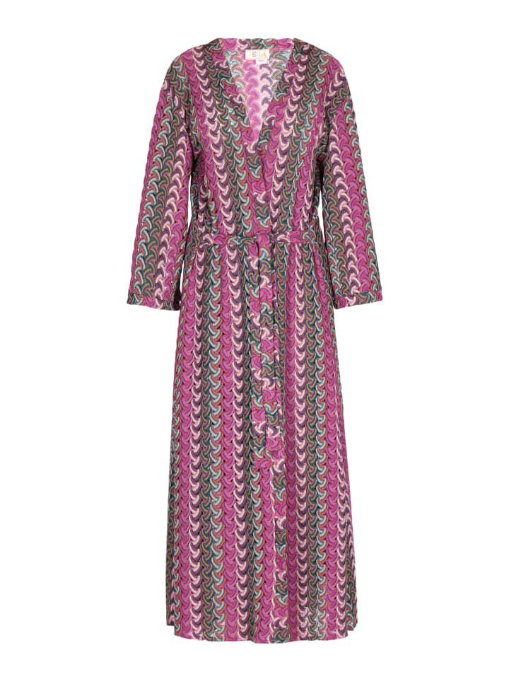 

Длинное платье IZIA Kimono, цвет pink mehrfarbig