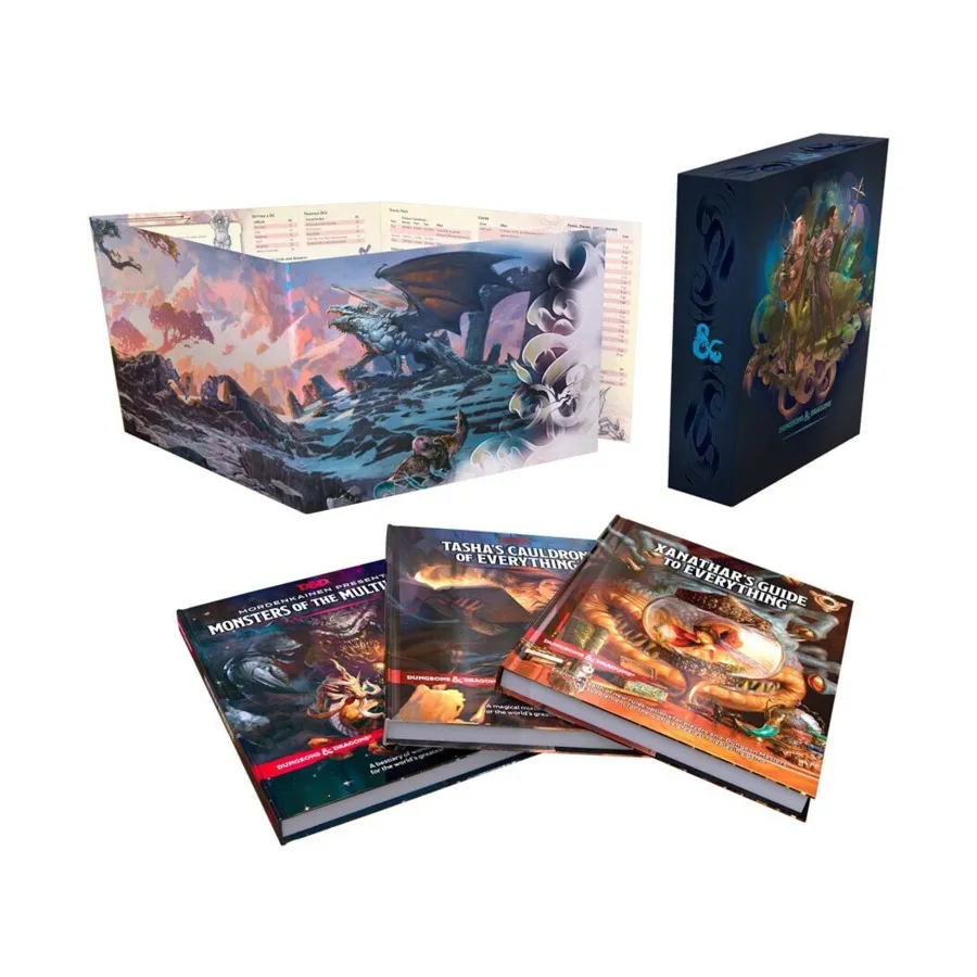 

Бокс-сет Rules Expansion Gift Set, Dungeons & Dragons (5th Edition, 2014 Edition) - Core & Assorted