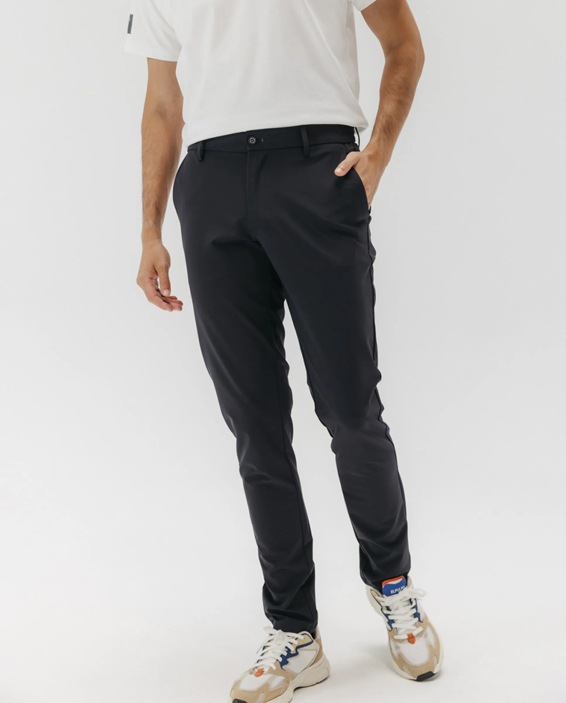 

Мужские брюки чинос из ультралегкой технической ткани El Pulpo, темно-синий