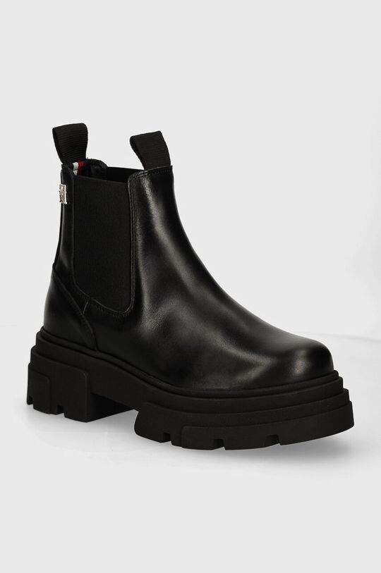 

Ботинки челси COMBAT LEATHER LOW CHELSEA Tommy Hilfiger, черный