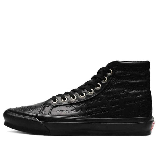 

Кроссовки raised by wolves x og sk8-hi lx 'black' Vans, черный