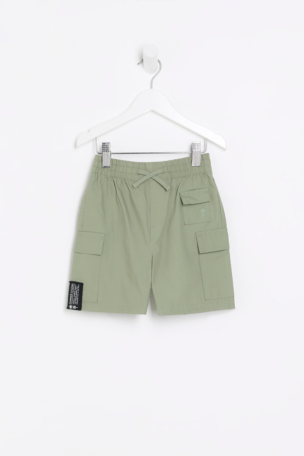

Шорты для мальчиков с карманами River Island, зеленый
