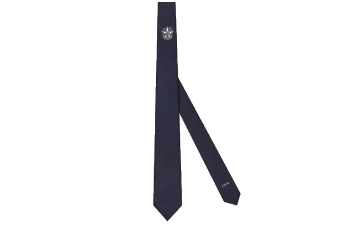 

DIOR Мужской галстук темно-синий, Dark Blue