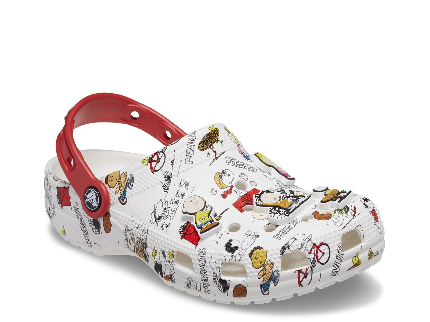 

Сабо Crocs Peanuts, белый/мультиколор