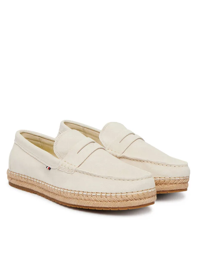 Tommy Hilfiger Эспадрильи Flexible Hilfiger Sde Espadrille FM0FM05794 бежевые — фото 2