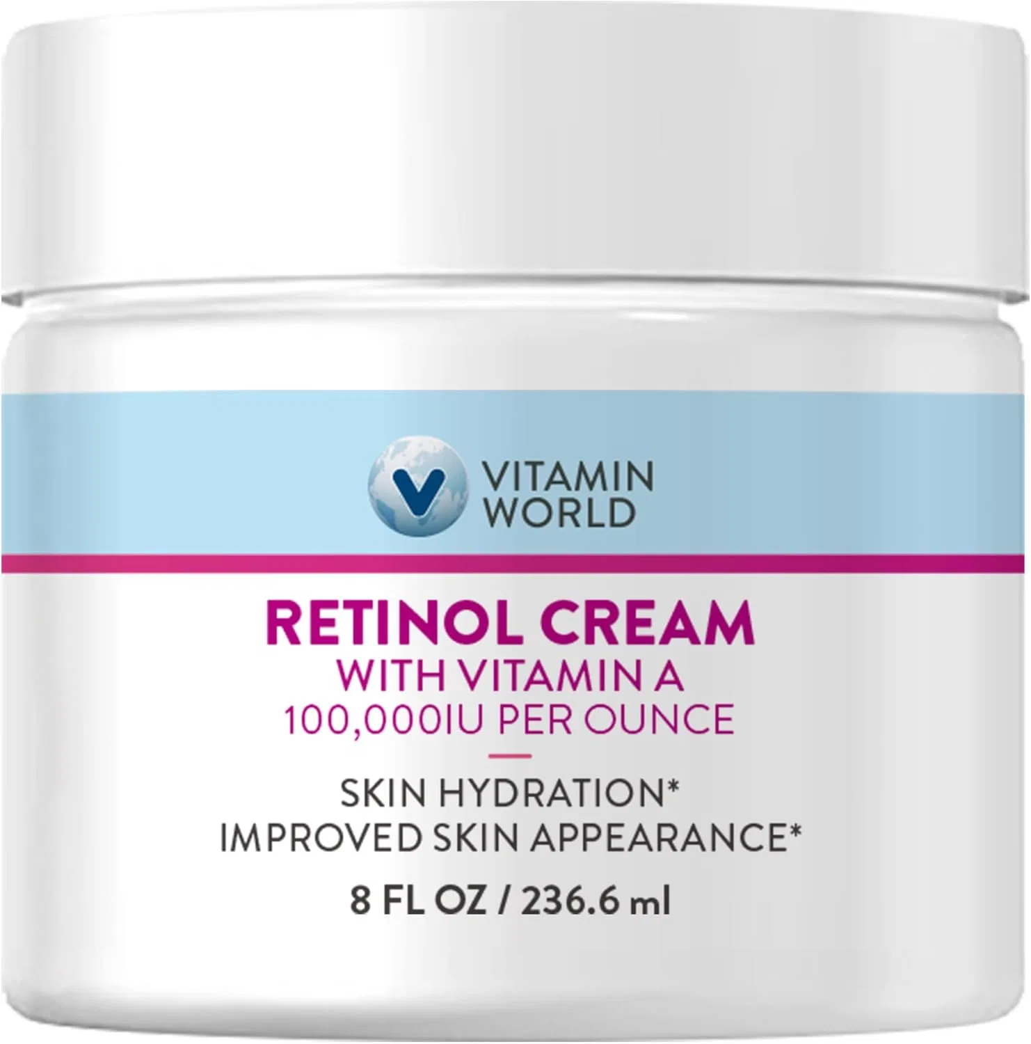 Крем для лица Vitamin World — Дневной с ретинолом, 226 г
