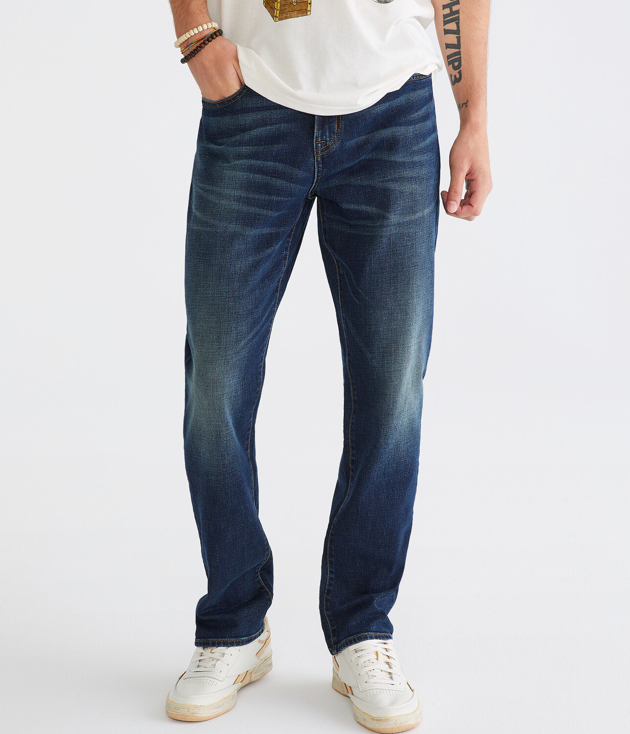 

Спортивные прямые джинсы Premium Air Aeropostale, синий