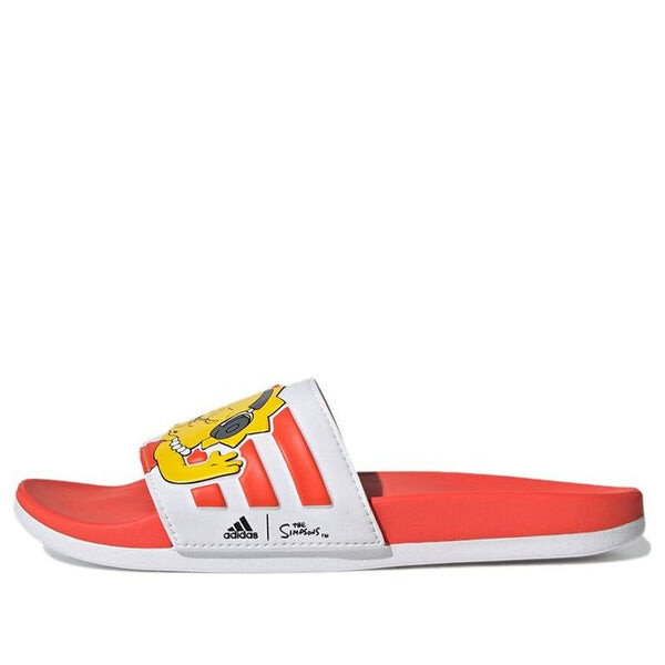 Тапочки the simpsons x adilette comfort slides 'lisa' Adidas, оранжевый