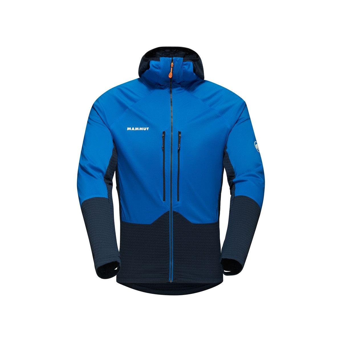 

MAMMUT Гибридная куртка Айгер Нордванд МЛ Мужская, Blue