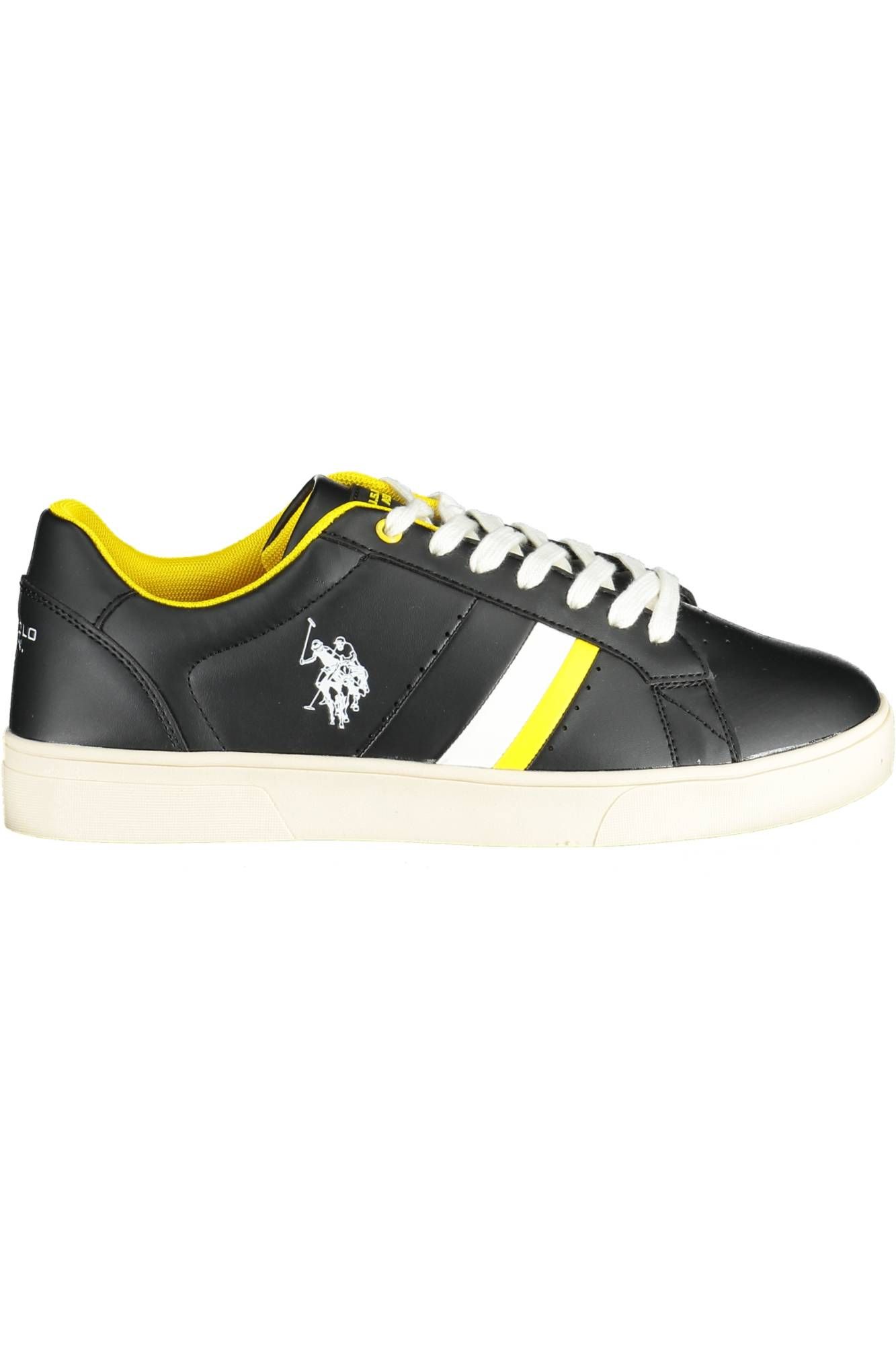 

Черные мужские кроссовки из полиэстера U.S. Polo Assn.