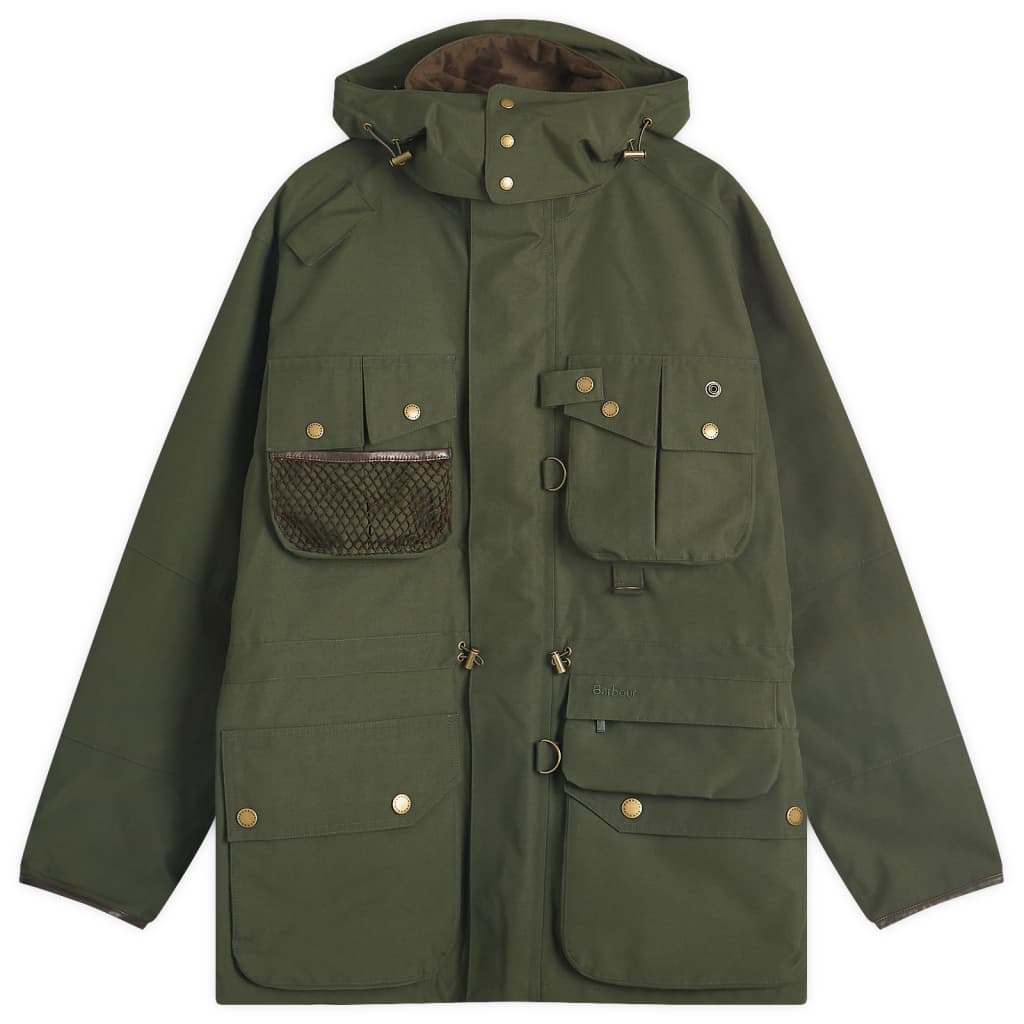 

Водонепроницаемая куртка Heritage + dryfly Barbour, цвет sage