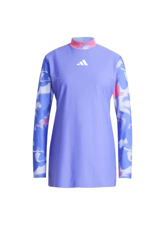Комплект купальный с длинным рукавом Adidas, синий