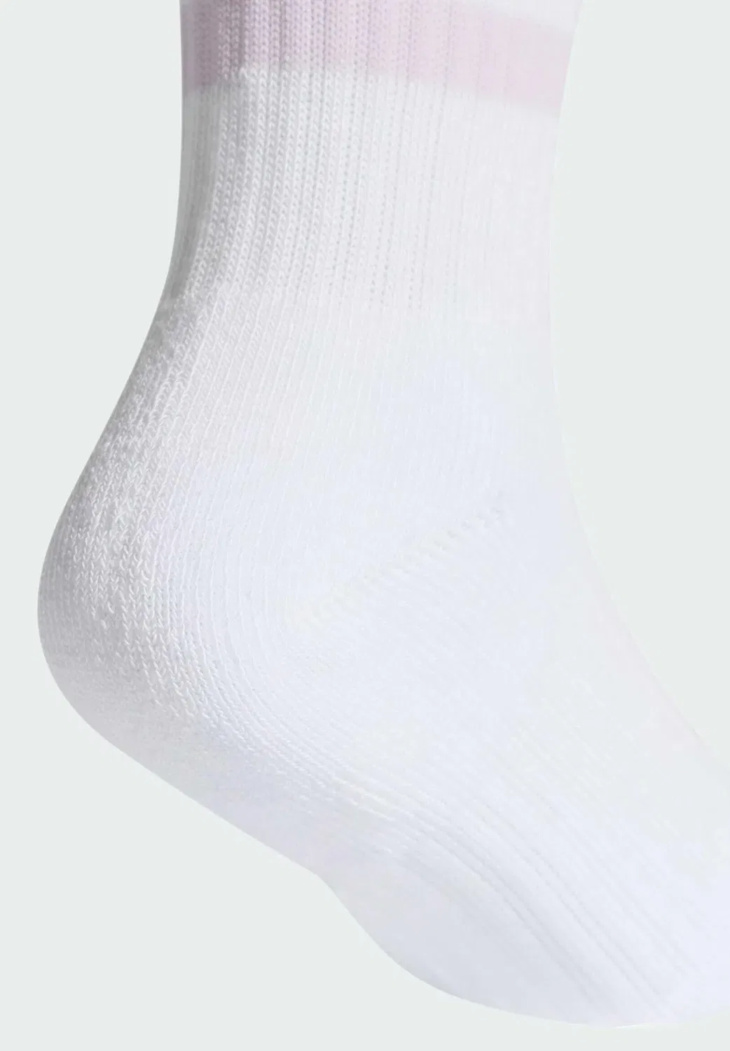 3 пары спортивных носков 3Stripes с амортизацией Adidas Performance, Powder Plum White Ice Lavender — фото 3