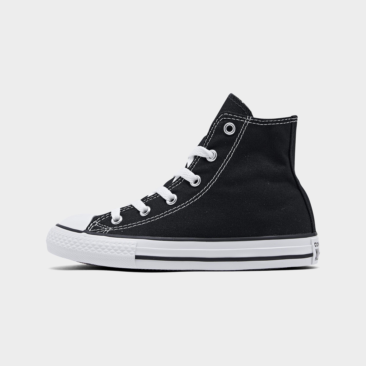 Высокие повседневные туфли Converse Chuck Taylor для маленьких детей, черный — фото 2