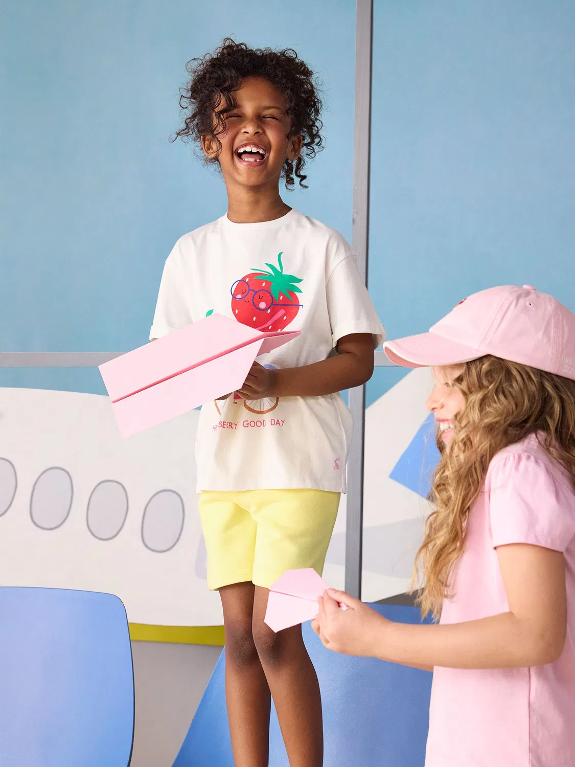 Футболка с принтом Fundays Joules, кремовый — фото 2