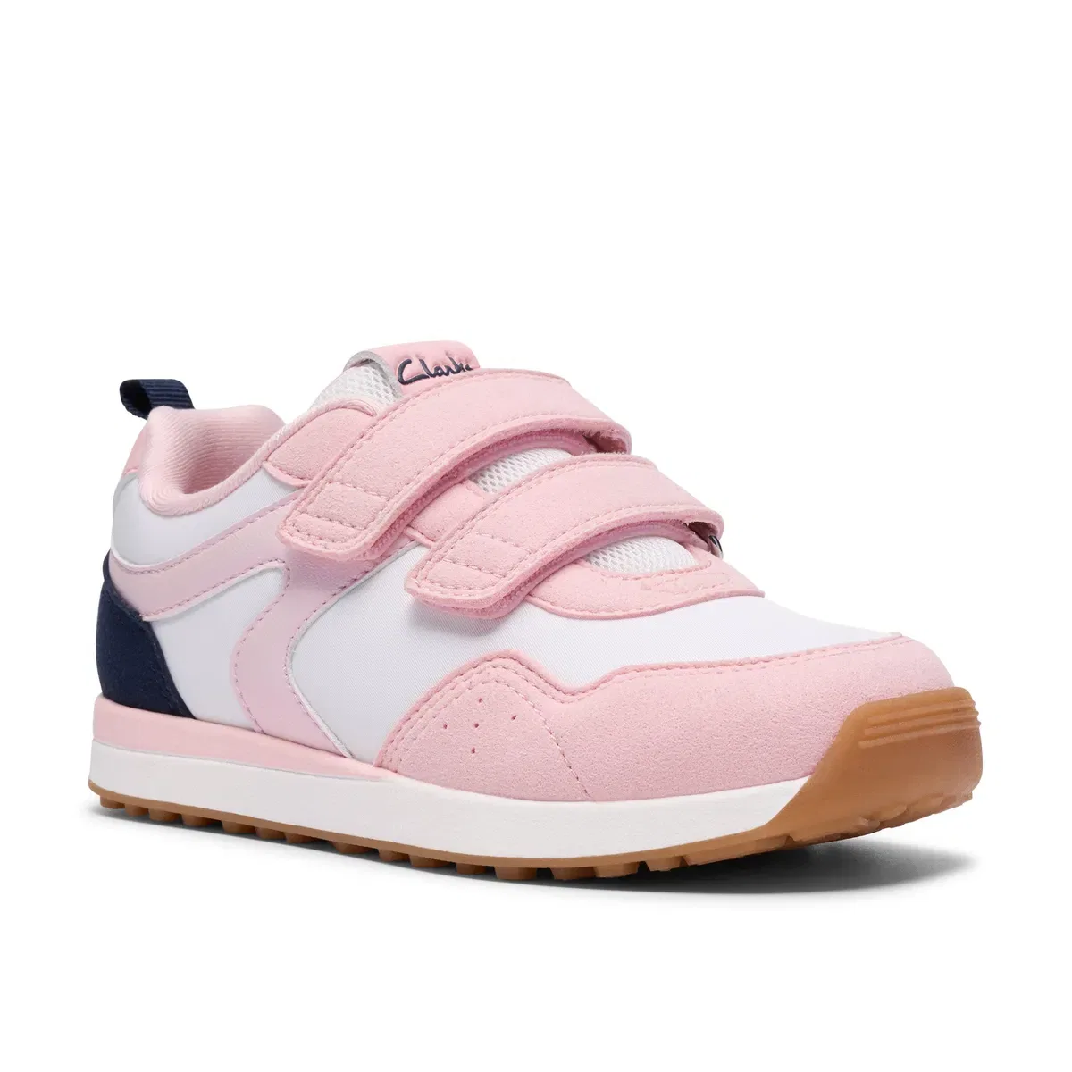 Детские кроссовки Dyrham Dash K. Clarks, Pink — фото 4