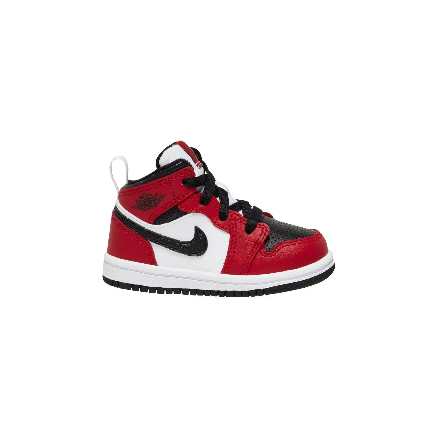 Детские кроссовки для мальчиков JORDAN 1 MID (TD) Nike, Negro