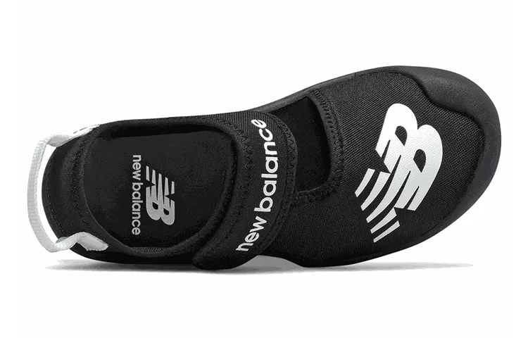 Детские сандалии с регулируемой застежкой New Balance NB CRSR, Black — фото 4