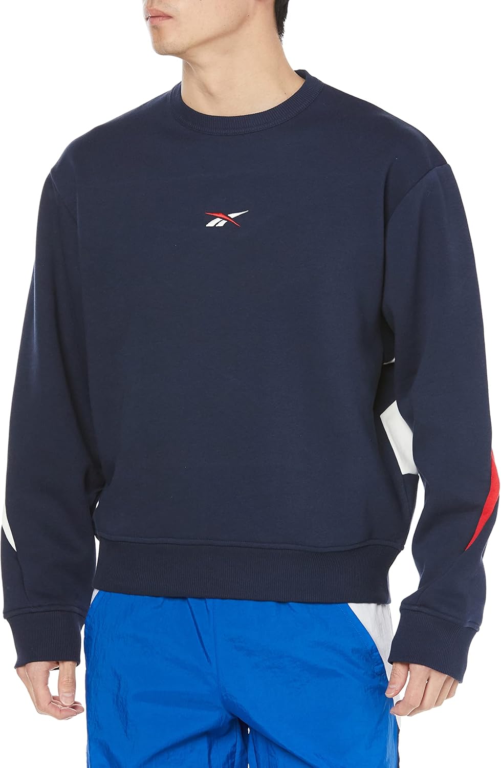 

Мужская толстовка Reebok CL BV Crew, темно-синий