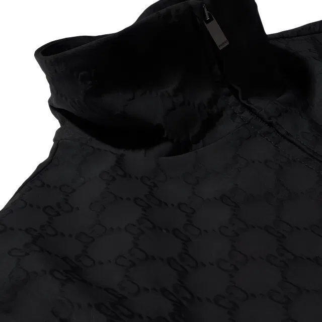 Мужская куртка с высоким воротником Gucci, Black — фото 4