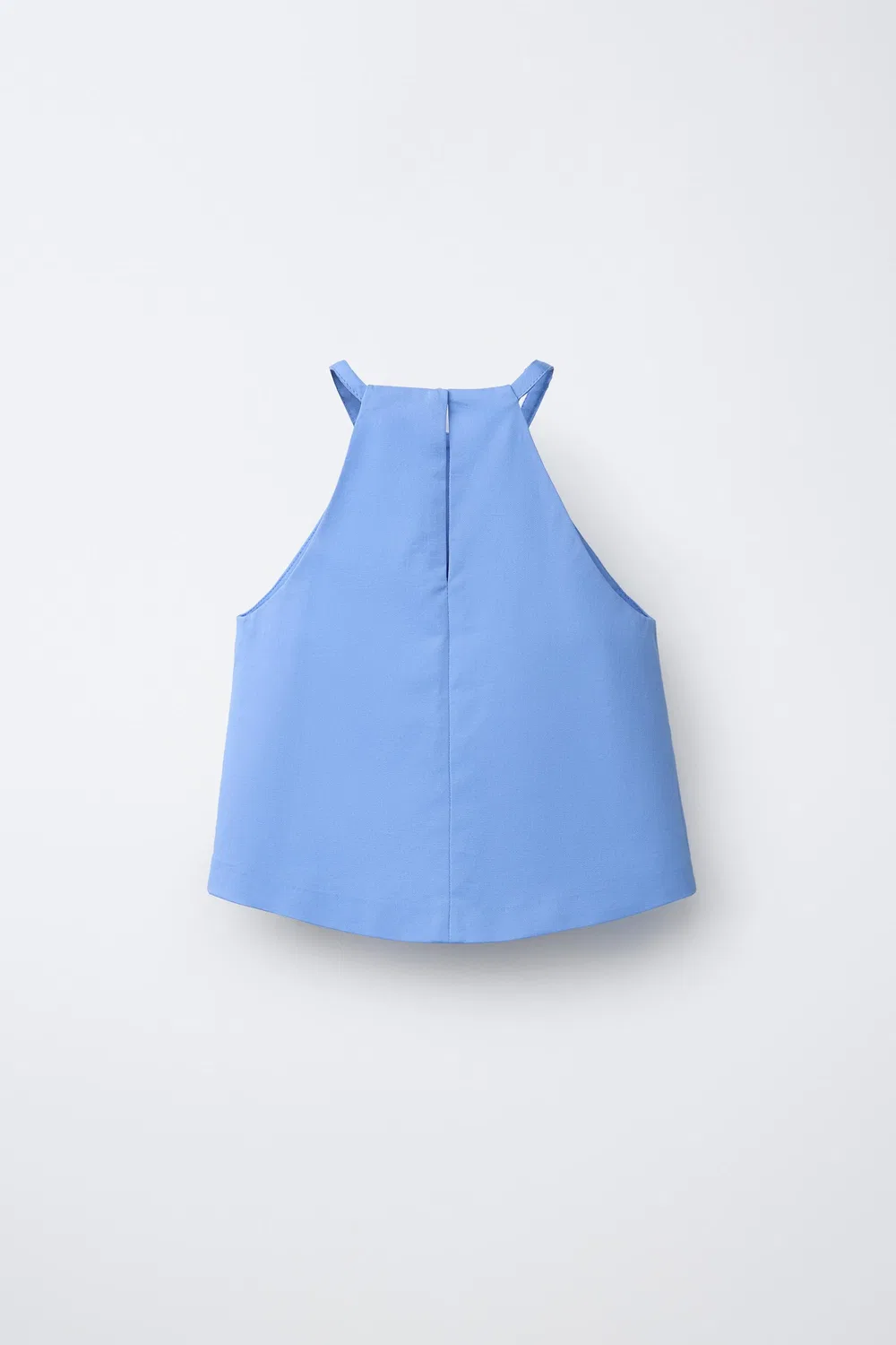 Топ с бантами ZARA, Blue — фото 2