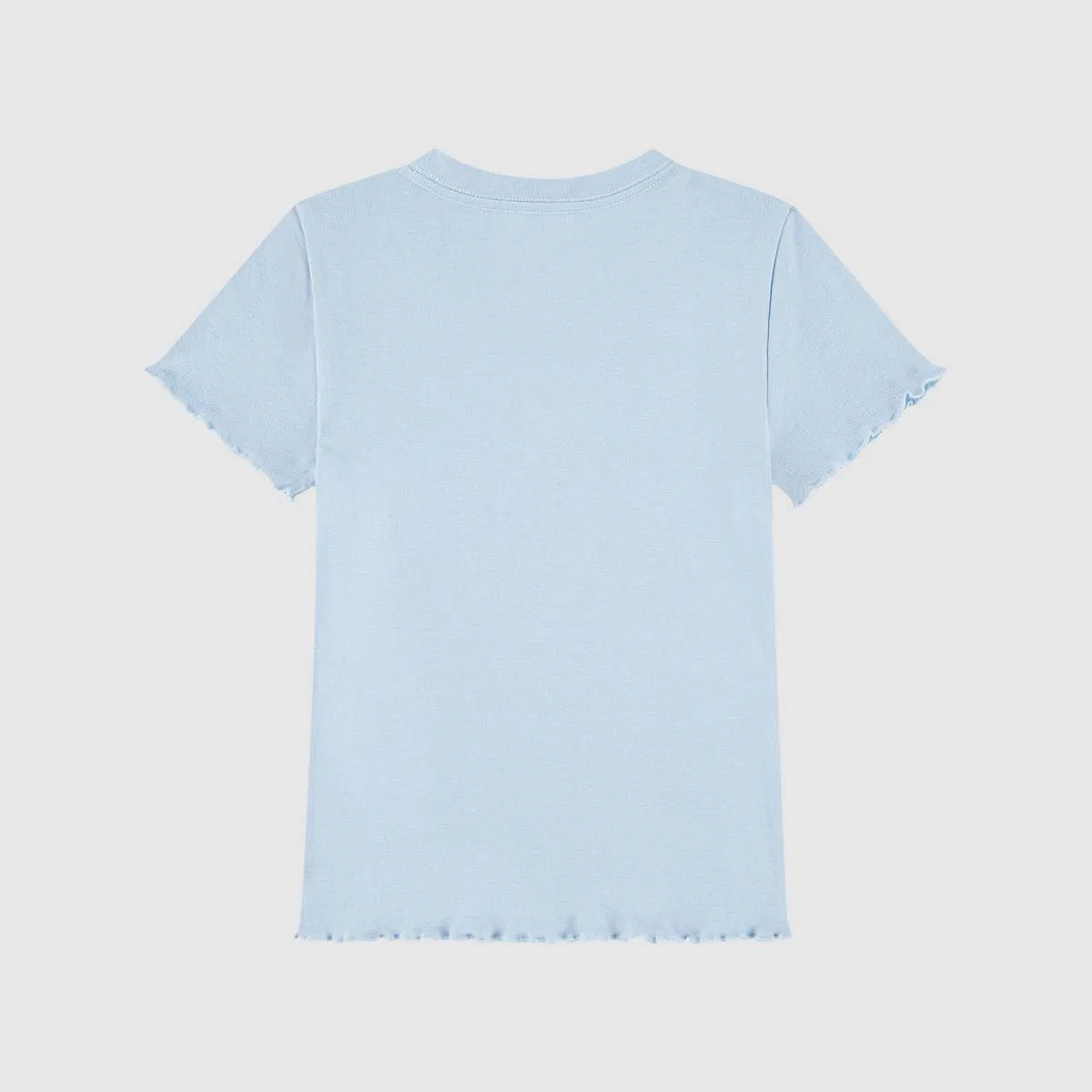 Детский вязаный топ с рисунком "Картошка фри" для девочек 4-6 лет Levi's, Angel Falls - Blue — фото 2