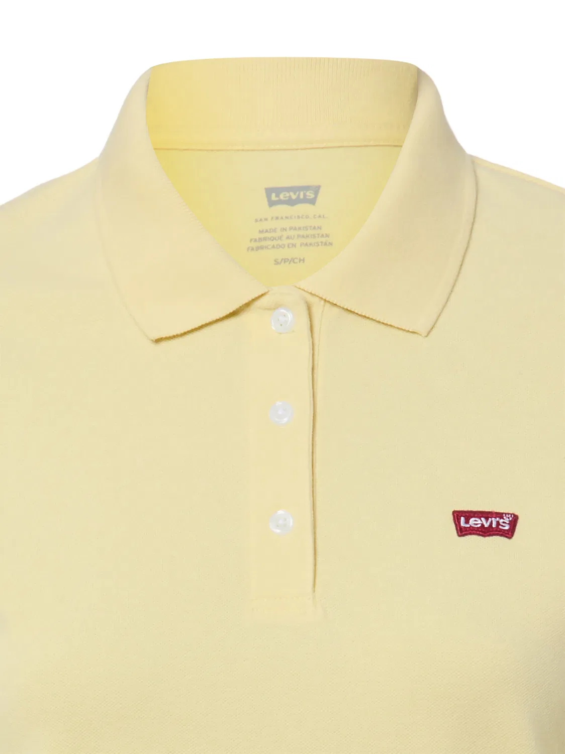 Женское поло Slim Fit Levi's, Yellow — фото 3