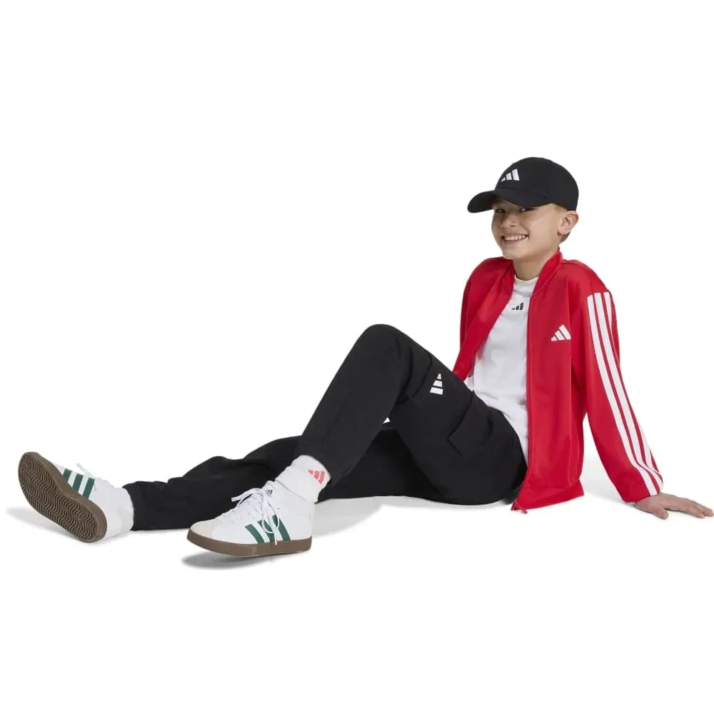 Детская куртка с длинным рукавом Essentials Climacool Adidas, Red — фото 4