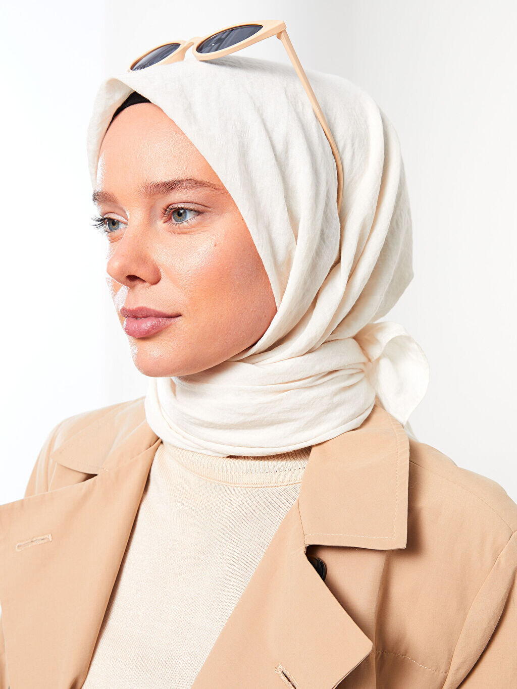 

Женская шаль из гладкой ткани LCW Accessories
