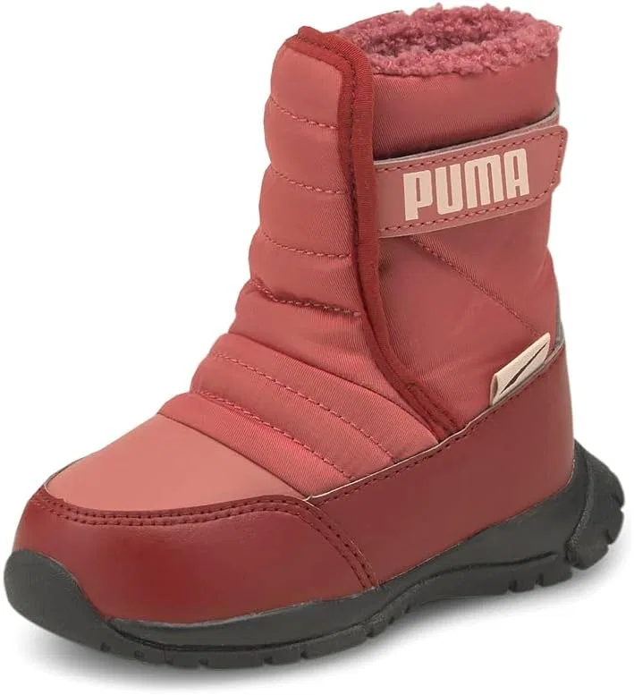 Детские зимние ботинки Nieve Winter Boots PUMA, Mauvewood-Lotus — фото 2