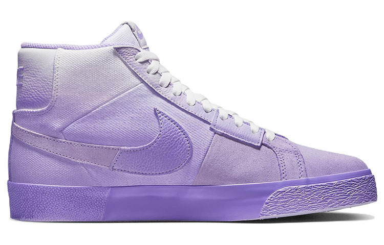 Кроссовки Nike Blazer Mid Skate Male, сиреневый — фото 2