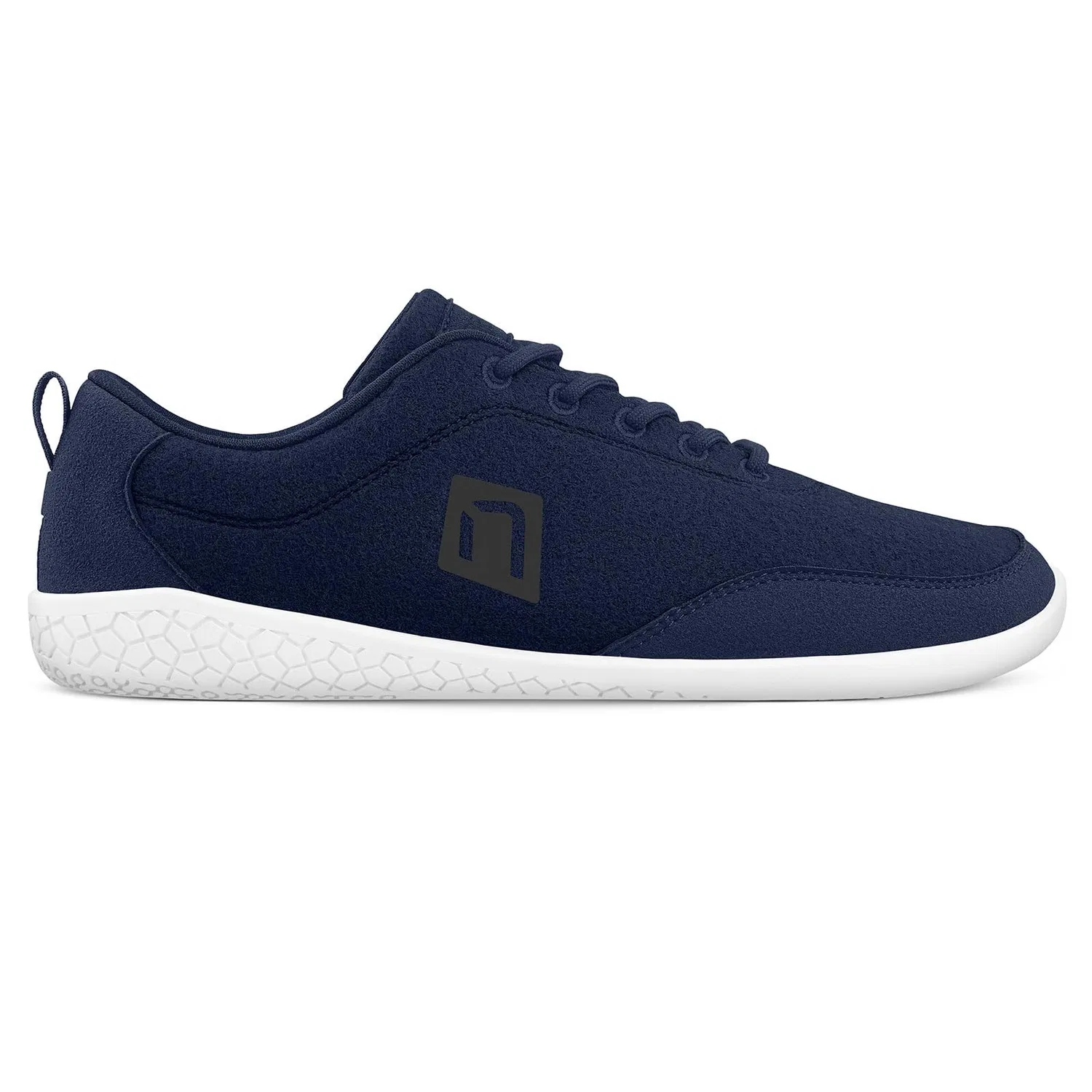 Детские кроссовки для мальчиков из шерсти Eco Barefoot Herren Blue Nanga, Dark Blue — фото 2