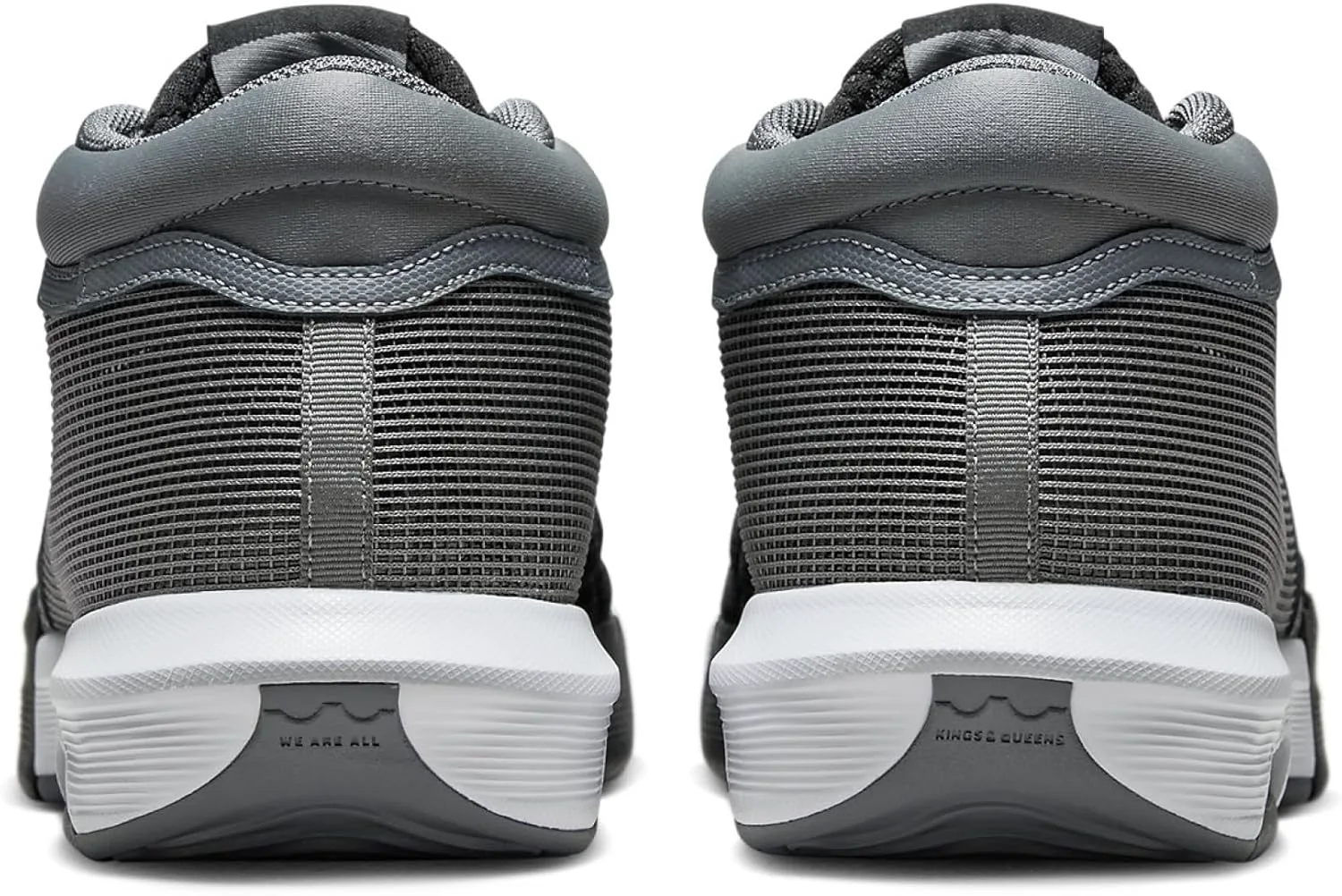 Мужские баскетбольные кроссовки Nike Lebron Witness VIII, серый/черный/белый — фото 3