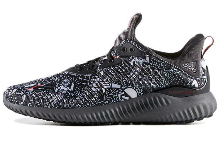 

Кроссовки AlphaBounce Kids GS Low-top Black/Grey Adidas