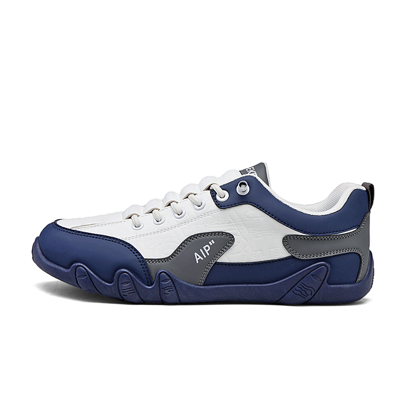 

Низкие повседневные туфли для мужчин GAISIMA, White Gray Blue