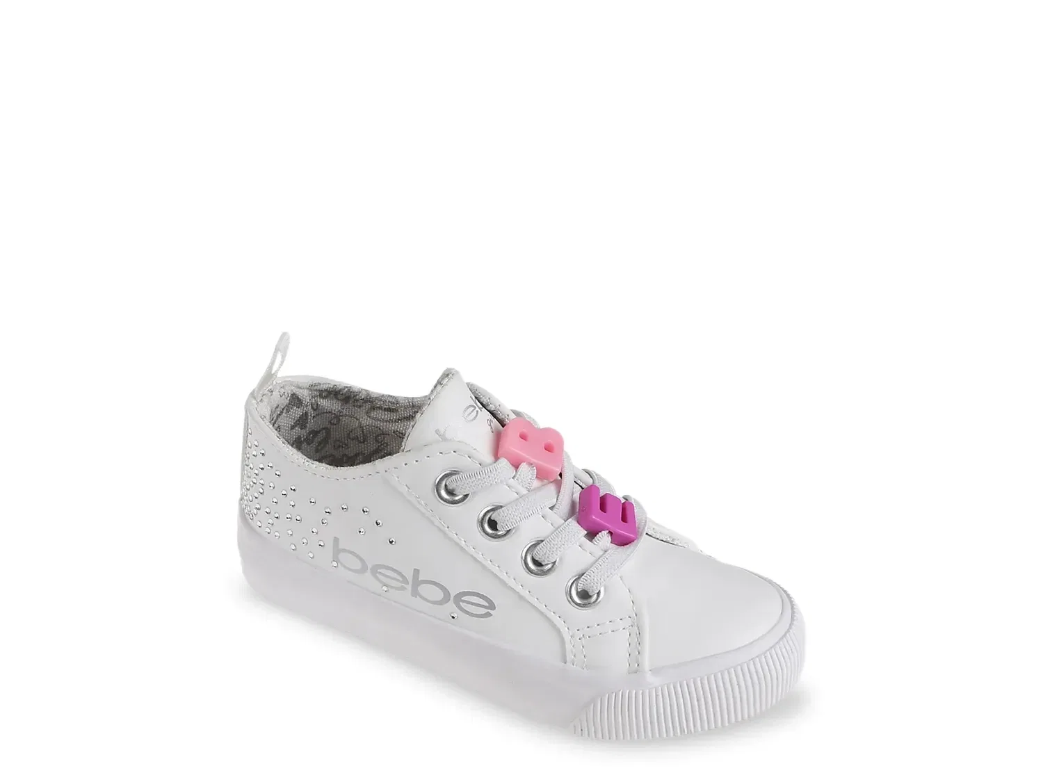 Кроссовки Chama с кристаллами bebe, белый