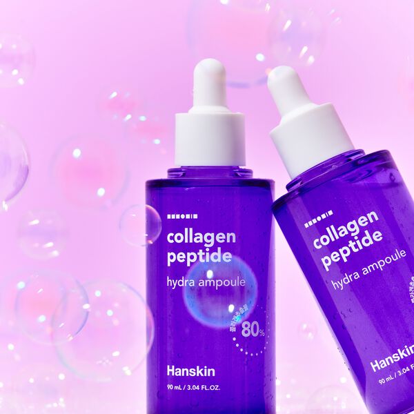 Сыворотка Hanskin — Увлажняющая ампула для лица с коллагеновыми пептидами, Collagen peptide, 90 мл — фото 3