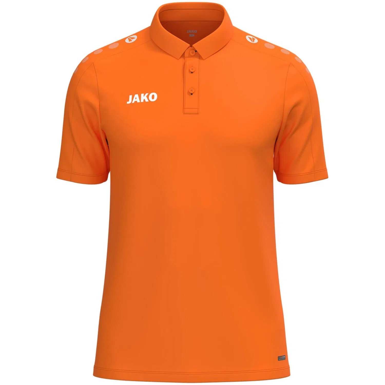 Детское поло Jako Polo One, Цвет Mango Weiss Orange