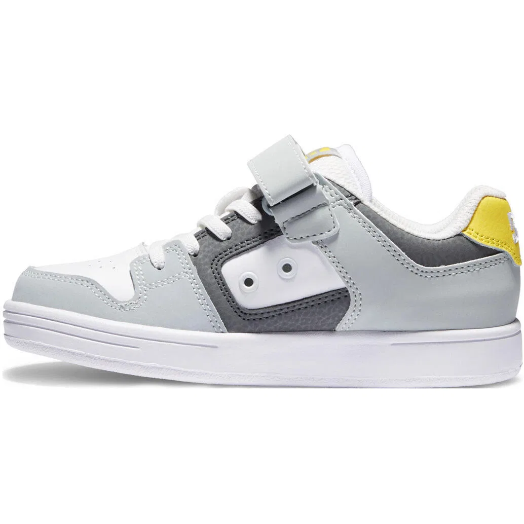 Детские кроссовки с натуральной кожи DC Shoes Manteca 4 V, Weiss — фото 3