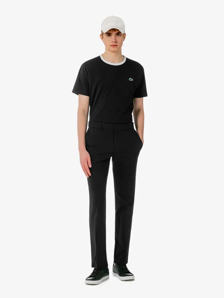 Брюки тканые LACOSTE, Black