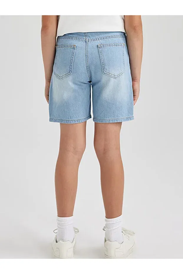 Детские шорты для мальчиков джинсовые Refa Collection, Light Blue — фото 3