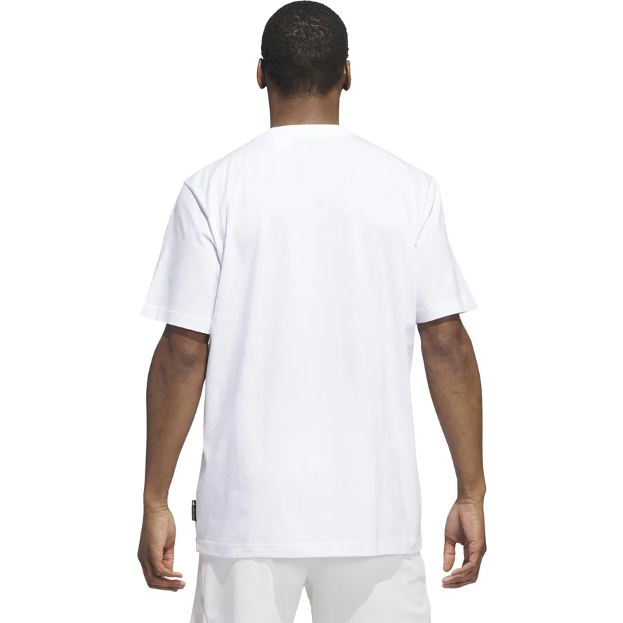 Футболка с длинным рукавом Varsity Crest T adidas, Белый — фото 4