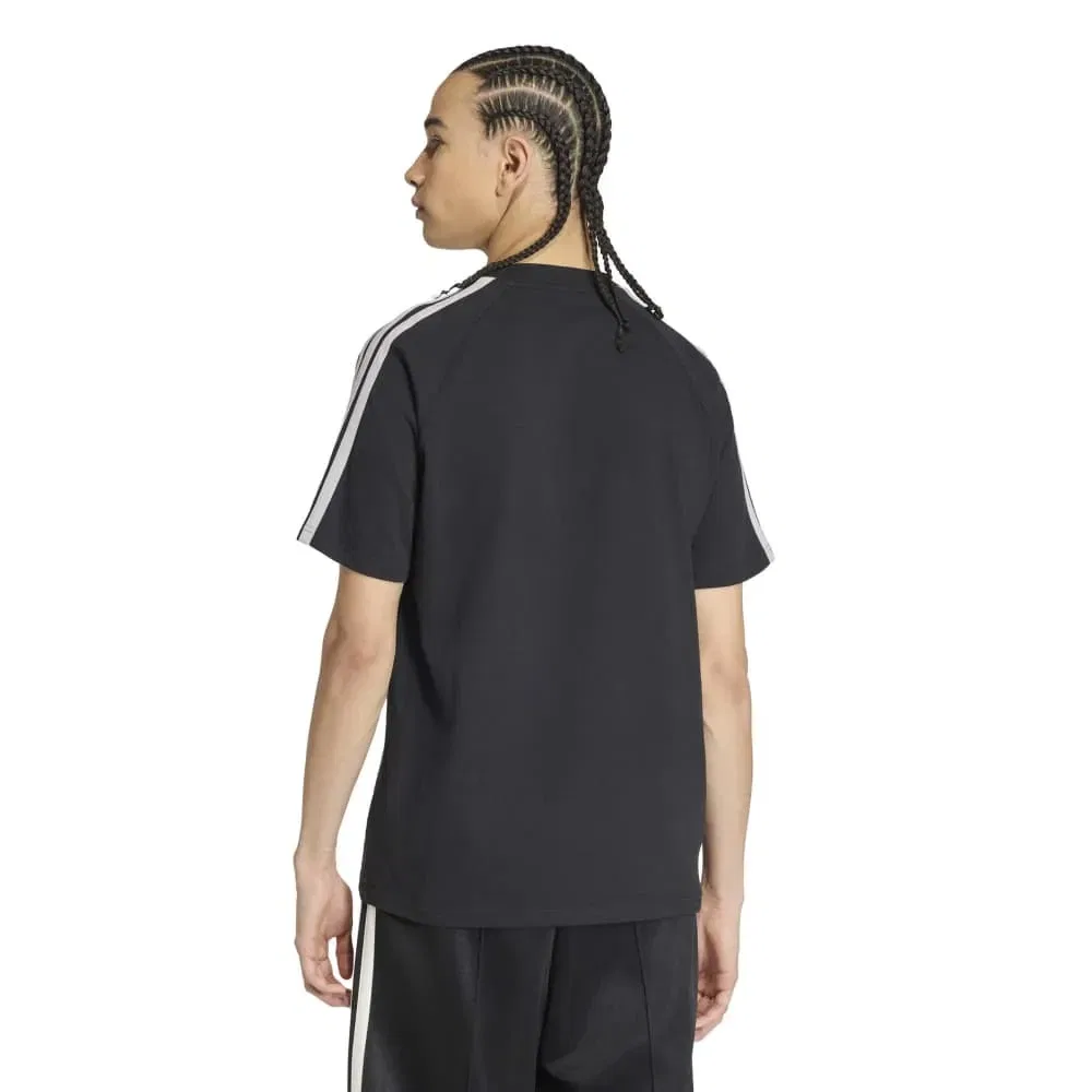 Футболка с цветными блоками Adidas, черный — фото 2