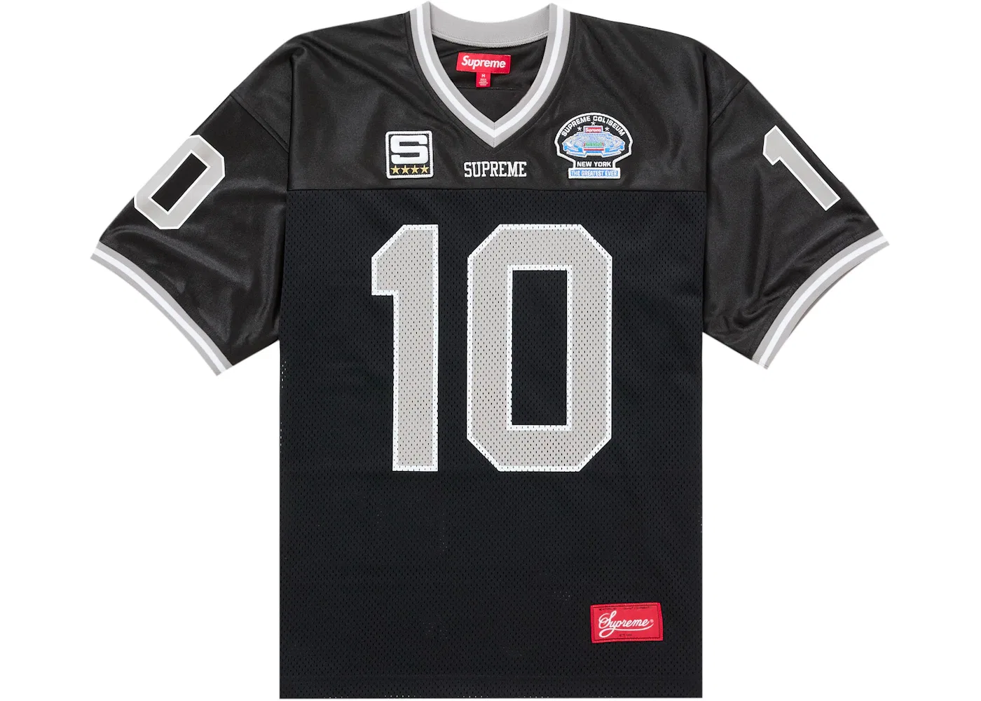 Мужская футбольная джерси с надписью Jersey Supreme, Black
