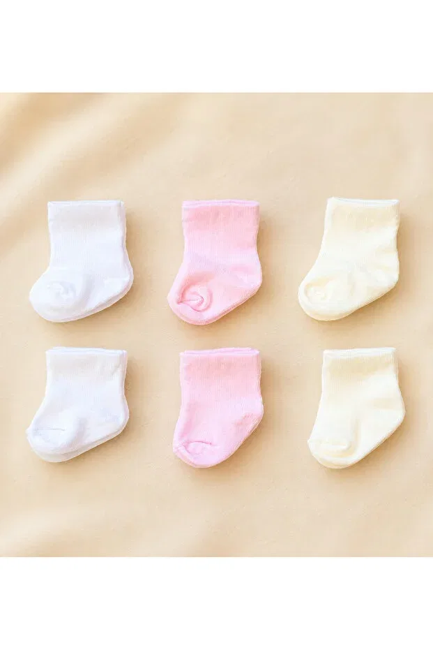 Детские носки для девочек хлопковые Basics Benbilge, Multicolor — фото 2