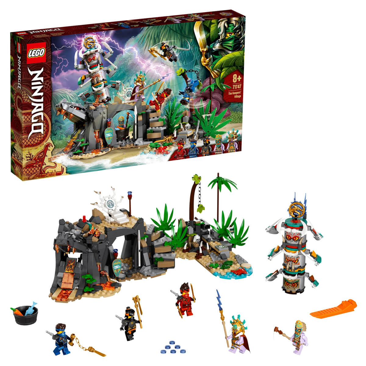 Конструктор LEGO Ninjago 71747 Деревня Хранителей - фото