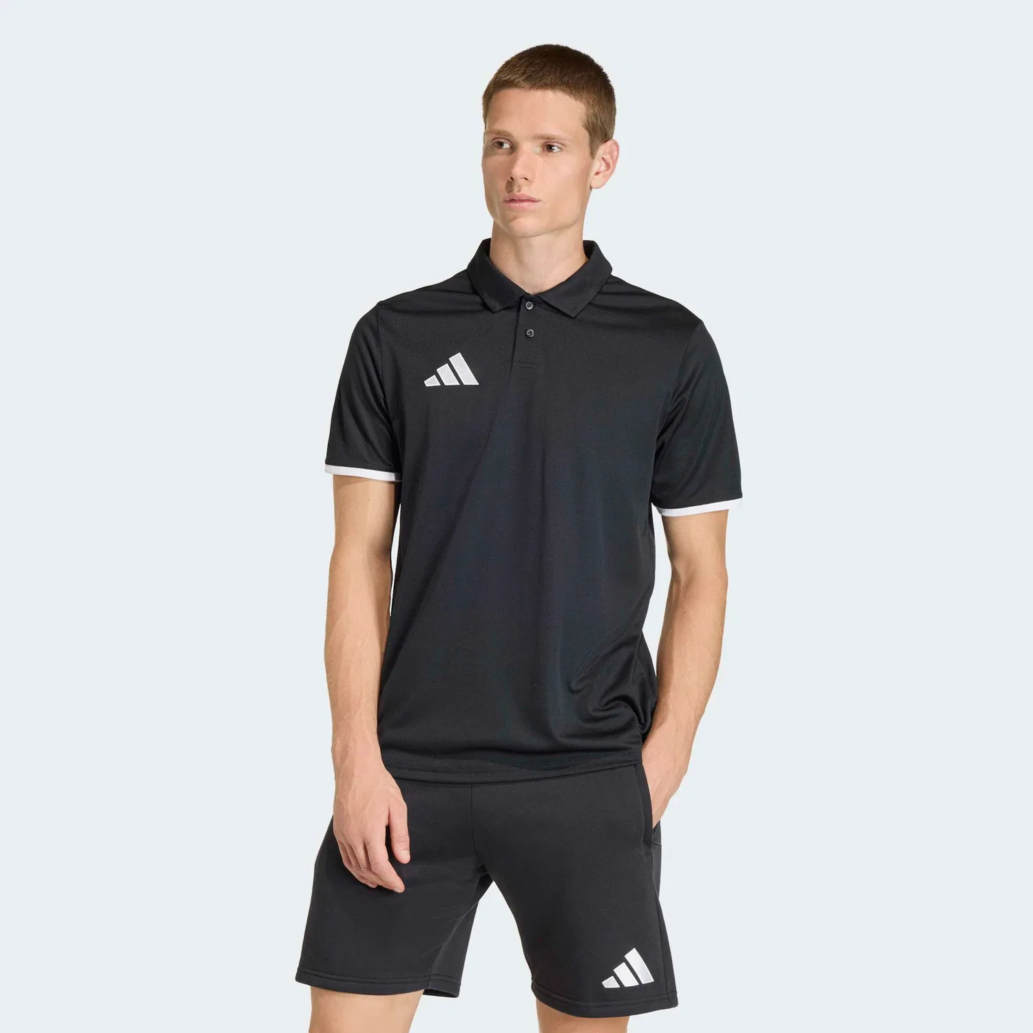 Мужское поло Entrada26 Adidas Performance, Black/White