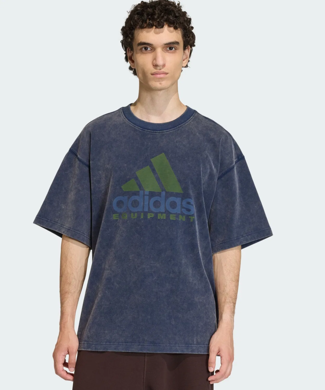 Мужская футболка с принтом EQT TEE Adidas Originals, Blue